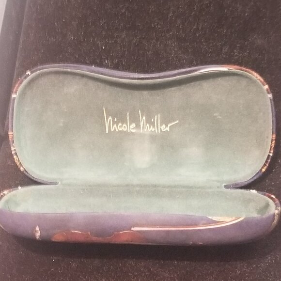 Vintage Nicole Miller Eyeglass Case - Musical Instruments Design - Picture 2 of 6